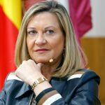La consejera de Economía y Hacienda, Pilar del Olmo, en un acto reciente en el que analizó la situación de los mercados
