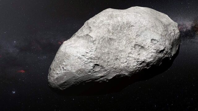Detalle de un meteorito del Sistema Solar / Efe