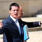 El primer ministro de Francia, Manuel Valls