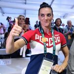 La pertiguista rusa Yelena Isinbayeva en Río