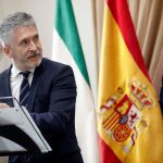El ministro del Interior, Fernando Grande-Marlaska, preside el acto de entrega de condecoraciones del dispositivo de rescate de Julen