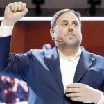 El líder republicano y vicepresidente del Govern, Oriol Junqueras.