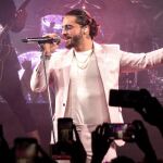 Maluma en la presentación de "Colors"