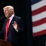 Donald Trump, durante un discurso en Charlotte, N.C.