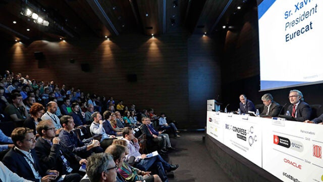 Un momento de la inauguración del Big Data Congress