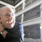 El veterano actor navarro Alfredo Landa, que recibió el Goya de Honor en la última edición de los Premios de la Academia de Cine días después de anunciar que se retiraba.