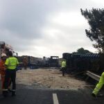 Imagen de la intervención de emergencias / @E112Andalucia