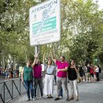 Los miembros de la Plataforma de Afectados por Madrid Central denuncian que Cibeles no les da soluciones