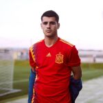 El jugador de la Selección Española Álvaro Morata