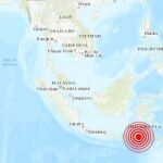 El hipocentro se localizó a 61 kilómetros de profundidad y a 158 kilómetros al suroeste de Jayapura/ Foto: USGS