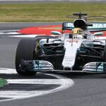 Hamilton, durante la tercera sesión de entrenamientos libres