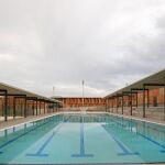 Piscina del centro penitenciario de Lledoners, en Vilatorrada, Barcelona