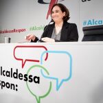 La alcaldesa de Barcelona, Ada Colau.