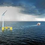 La plataforma se situará en alta mar y, para asegurar que resiste el embate de las olas, estará reforzada por una cobertura de metal a modo de sarcófago