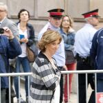La exconsellera de Educación Irene Rigau