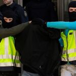 Imagen de archivo de la detención de un yihadista en Madrid