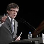 El presidente de la Generalitat Carles Puigdemont