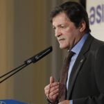 El ex presidente de la gestora del PSOE y presidente asturiano, Javier Fernández.