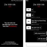 Die With Me, la app de chat que solo funciona cuando tu batería está a punto de morir