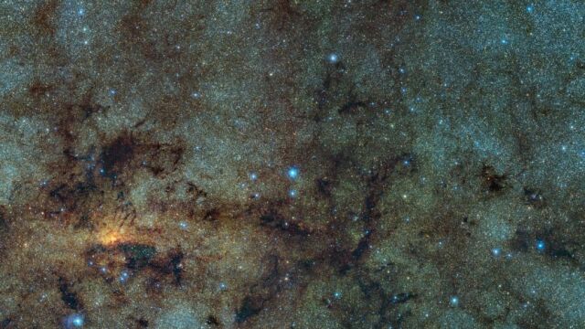 Estrellas variables cerca del centro galáctico