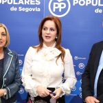 Silvia Clemente junto a Paloma Sanz Jerónimo y Luis Gómez de Montes / Diego de Miguel/Ical