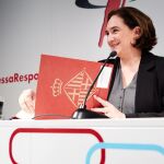 La alcaldesa de Barcelona, Ada Colau, el pasado día 22