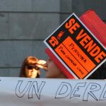 Imagen de archivo de una protesta