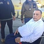Inocente Orlando Montano Morales, en una imagen facilitada por EE UU durante su traslado a España