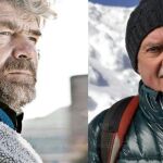 Reinhold Messner y Krzysztof Wielicki. Foto: Twitter