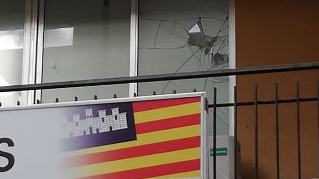 Vox denuncia un nuevo ataque a su sede en Palma de Mallorca