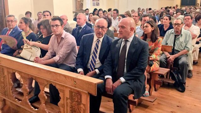 Jesús Julio Carnero asiste a los actos