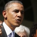 El presidente de EE UU Barack Obama en la Casa Blanca.