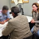 Miguel García presenta denuncia en la comisaría de L’Hospitalet.