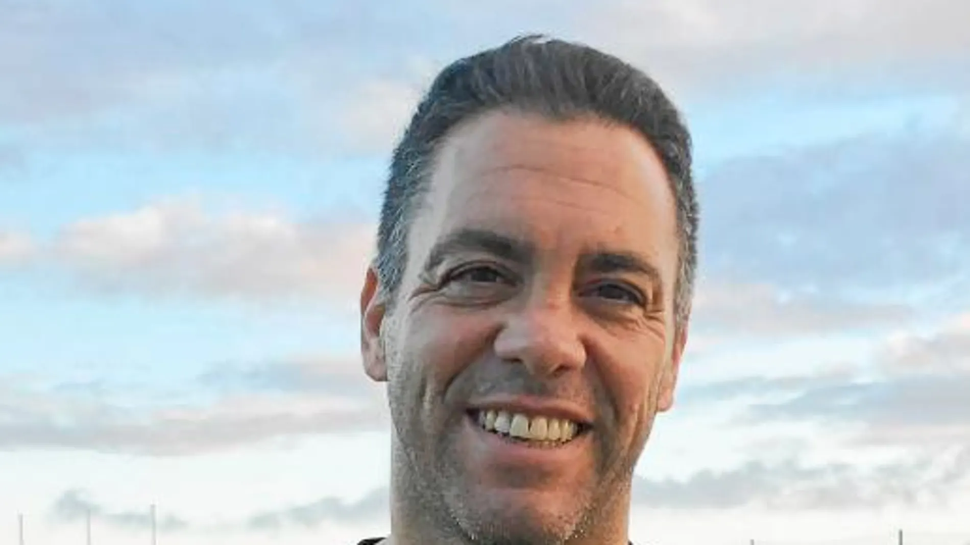 Pier, en un entrenamiento del equipo