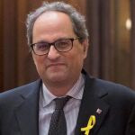 El candidato a presidente de la Generalitat, Quim Torra. EFE/ Quique García