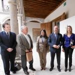 José Ramón Alonso, Gonzalo Santonja, Sonsoles Sánchez-Reyes, García Nieto y Alicia García informan del fallo del jurado