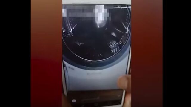 Imagen del vídeo difundido por la detenida