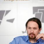 Pablo Iglesias, el pasado mes de noviembre durante la presentación del libro «Repensar la España plurinacional»