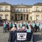 Los portavoces de la asociación de presos de ETA 'Etxerat' presentan en Vitoria la iniciativa "Sacar la dispersión a la luz"