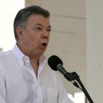 El presidente de Colombia, Juan Manuel Santos
