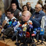El secretario general de la Mesa de Unidad Democrática (MUD), Jesús Torrealba