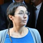 Datxu Peris, a su salida del juicio que se celebra en el Juzgado de Sepúlveda/EFE