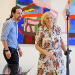 Pablo Iglesias y Manuela Carmena, en una imagen de archivo