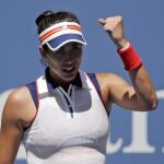 La tenista española Garbiñe Muguruza