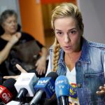 Lilian Tintori, durante las declaraciones