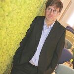 El inversor Guy Spier a su paso por la sede de la Fundación Value School en Madrid /Rubén Mondelo