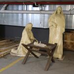 El Nacimiento ha estado décadas expuesto en el barrio de Pinar del Rey. Este año permanece guardado