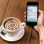 El nuevo servicio permite pedir el café desde la mesa