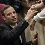 Oscar Pistorius abandona la Corete Suprema en Pretoria