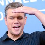 El actor Matt Damon, ayer en Venecia, fue la primera de las estrellas que se espera que visiten el Festival estos días